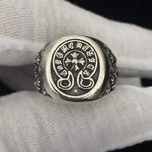 Chrome Hearts Horseshoe Cross Ring Size 10 . 19.89 Grams